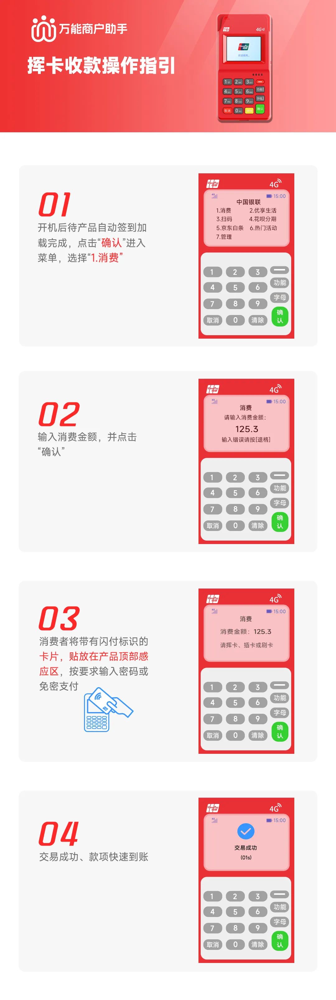 融合POS·刷卡收款操作指引(图2)