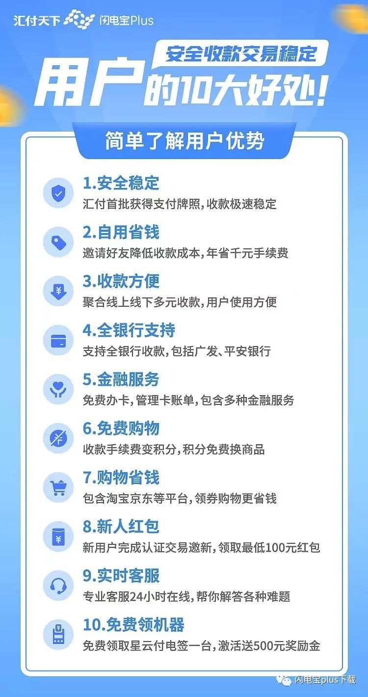 闪电宝plus【个人手机pos机】如何注册下载，有什么功能和优势？(图3)